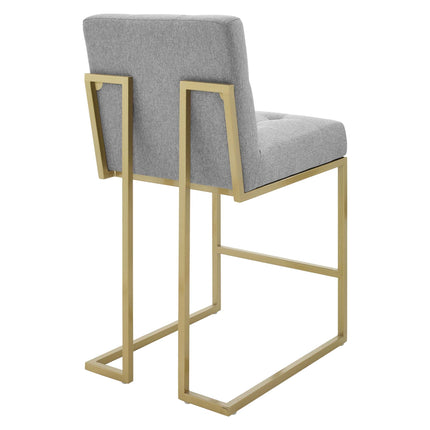Modway EEI-5571 Privy Upholstered Fabric Counter Stool Set of 2 Modway