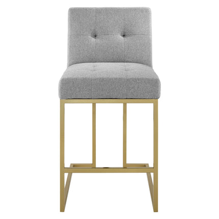 Modway EEI-5571 Privy Upholstered Fabric Counter Stool Set of 2 Modway