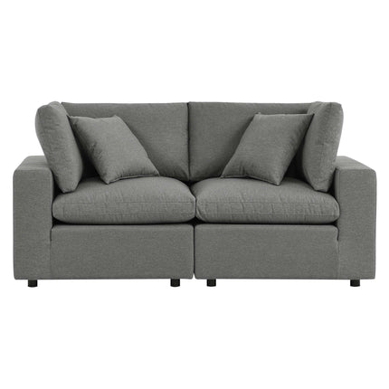 Modway EEI-5576 Commix Overstuffed Outdoor Patio Loveseat Modway