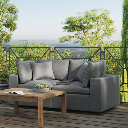 Modway EEI-5576 Commix Overstuffed Outdoor Patio Loveseat Modway