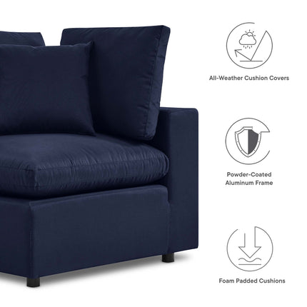 Modway EEI-5576 Commix Overstuffed Outdoor Patio Loveseat Modway