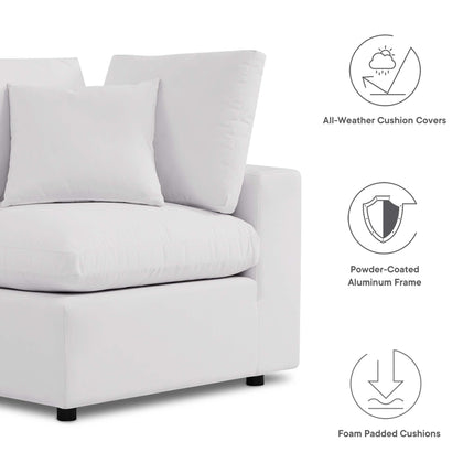 Modway EEI-5576 Commix Overstuffed Outdoor Patio Loveseat Modway