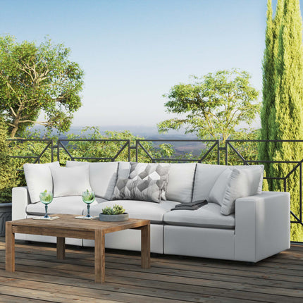 Modway EEI-5578 Commix Overstuffed Outdoor Patio Sofa Modway