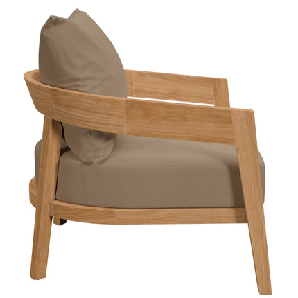 Modway EEI-5602 Brisbane Teak Wood Outdoor Patio Armchair Modway