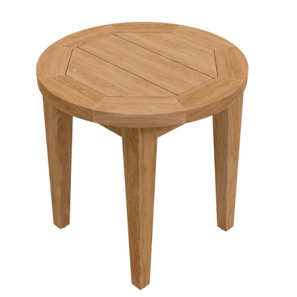 Modway EEI-5604 Brisbane Teak Wood Outdoor Patio Side Table Modway
