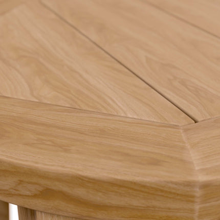 Modway EEI-5604 Brisbane Teak Wood Outdoor Patio Side Table Modway