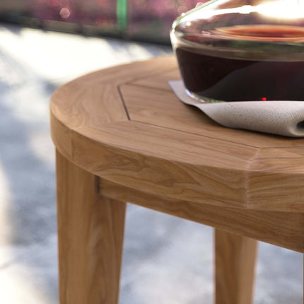 Modway EEI-5604 Brisbane Teak Wood Outdoor Patio Side Table Modway
