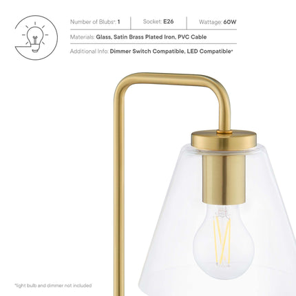 Modway EEI-5619 Element Glass Table Lamp Modway