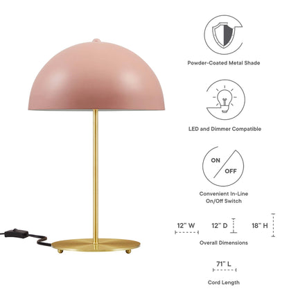 Modway EEI-5629 Ideal Metal Table Lamp Modway