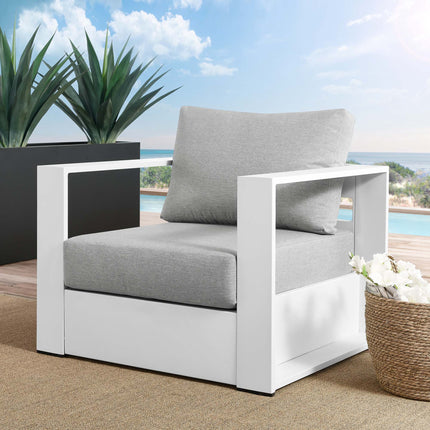 Modway EEI-5675 Tahoe Outdoor Patio Powder-Coated Aluminum Armchair - Plaza Home Decor
