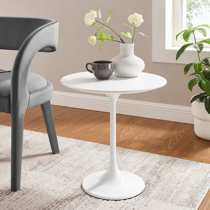 Modway EEI-5678 Lippa 20" Round Wood Side Table Modway
