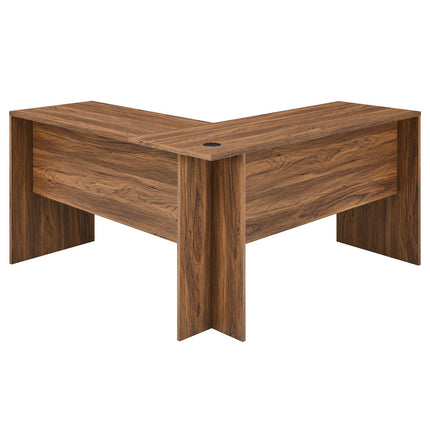 Modway EEI-5703 Venture L-Shaped Wood Office Desk Modway