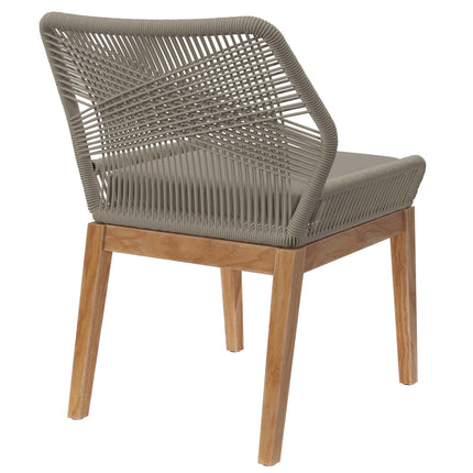 Modway EEI-5747 Wellspring Outdoor Patio Teak Wood Dining Chair Modway