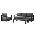 Gray Charcoal / Powder-Coated Aluminum