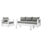 White Gray / Powder-Coated Aluminum