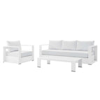 White White / Powder-Coated Aluminum