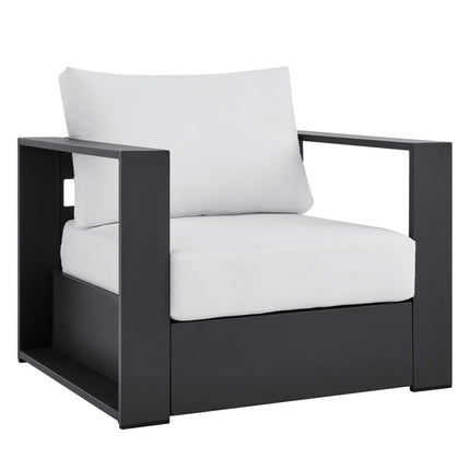 Modway EEI-5749 Tahoe 4-Piece Outdoor Patio Powder-Coated Aluminum Set - Plaza Home Decor