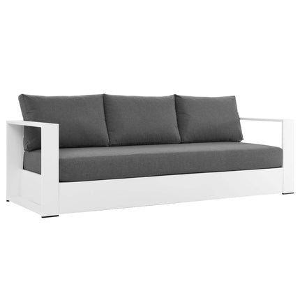 Modway EEI-5749 Tahoe 4-Piece Outdoor Patio Powder-Coated Aluminum Set - Plaza Home Decor