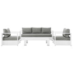 White Gray / Powder-Coated Aluminum
