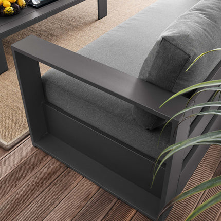 Modway EEI-5750 Tahoe 2-Piece Outdoor Patio Powder-Coated Aluminum Set - Plaza Home Decor