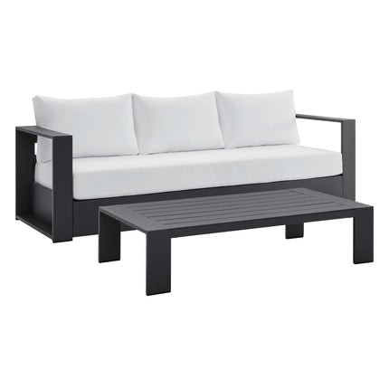 Modway EEI-5750 Tahoe 2-Piece Outdoor Patio Powder-Coated Aluminum Set - Plaza Home Decor