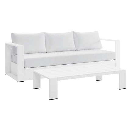 Modway EEI-5750 Tahoe 2-Piece Outdoor Patio Powder-Coated Aluminum Set - Plaza Home Decor