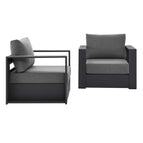 Gray Charcoal / Powder-Coated Aluminum