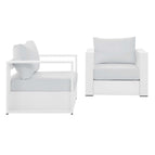White White / Powder-Coated Aluminum