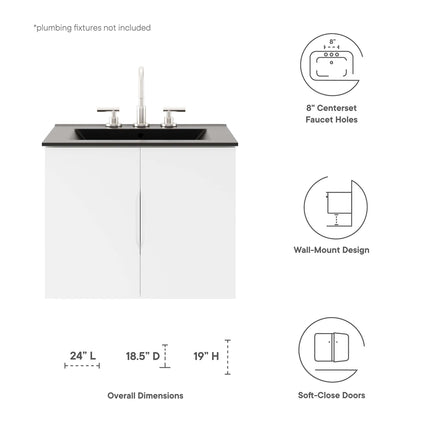 Modway EEI-5782 Vitality 24" Bathroom Vanity Modway