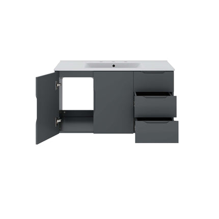 Modway EEI-5783 Vitality 36" Bathroom Vanity Modway