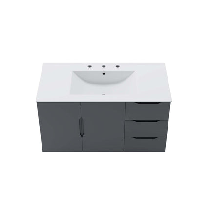 Modway EEI-5783 Vitality 36" Bathroom Vanity Modway