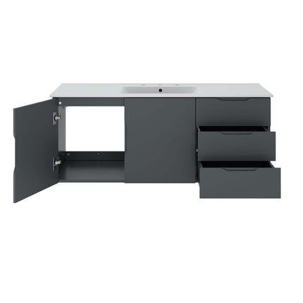 Modway EEI-5784 Vitality 48" Single Sink Bathroom Vanity Modway