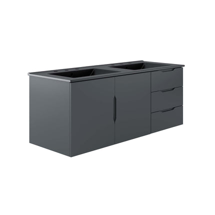 Modway EEI-5785 Vitality 48" Double Sink Bathroom Vanity Modway