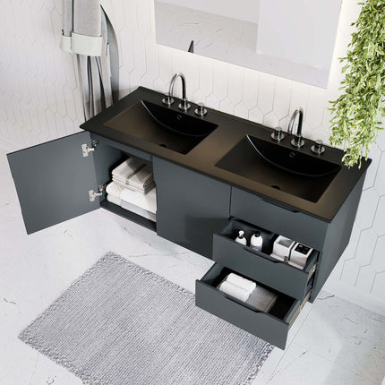 Modway EEI-5785 Vitality 48" Double Sink Bathroom Vanity Modway