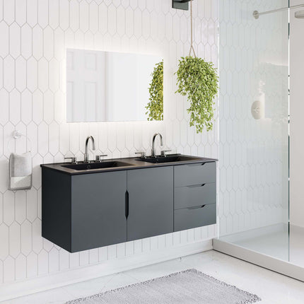 Modway EEI-5785 Vitality 48" Double Sink Bathroom Vanity Modway