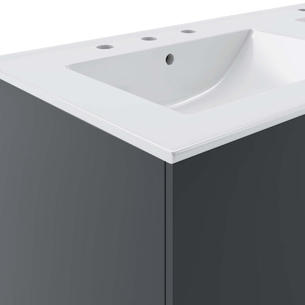 Modway EEI-5785 Vitality 48" Double Sink Bathroom Vanity Modway