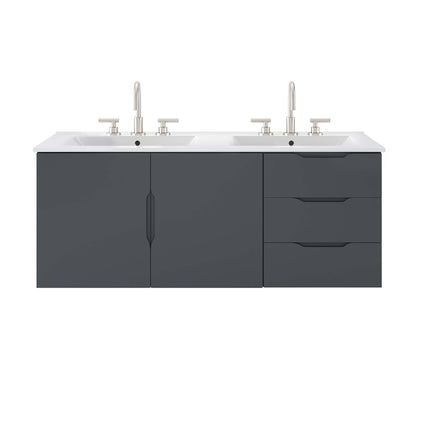 Modway EEI-5785 Vitality 48" Double Sink Bathroom Vanity Modway