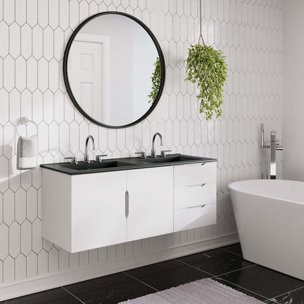 Modway EEI-5785 Vitality 48" Double Sink Bathroom Vanity Modway