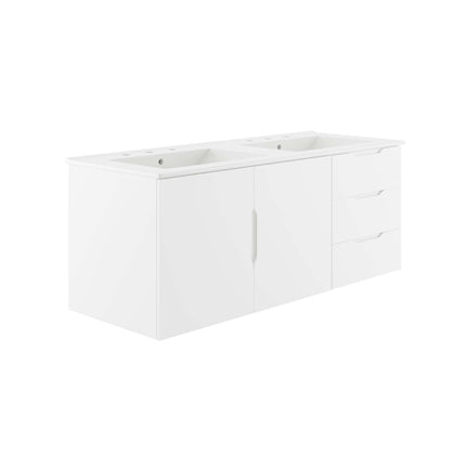 Modway EEI-5785 Vitality 48" Double Sink Bathroom Vanity Modway