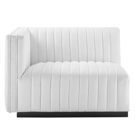 Modway EEI-5786 Conjure Channel Tufted Upholstered Fabric Loveseat Modway