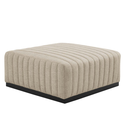Modway EEI-5790 Conjure 6-Piece Channel Tufted Upholstered Fabric Sectional Sofa Modway