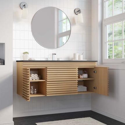 Modway EEI-5801 Render 48" Wall-Mount Bathroom Vanity Modway