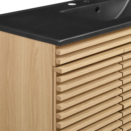 Modway EEI-5801 Render 48" Wall-Mount Bathroom Vanity Modway
