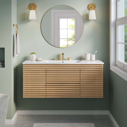 Modway EEI-5801 Render 48" Wall-Mount Bathroom Vanity Modway
