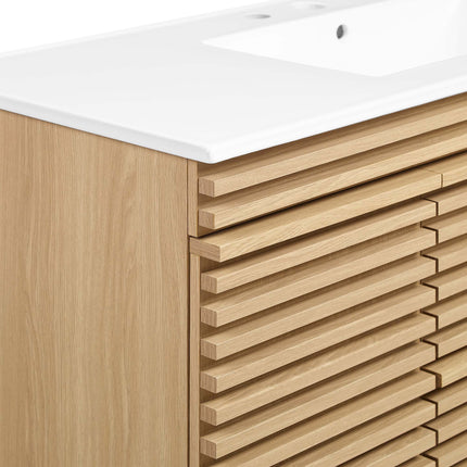 Modway EEI-5801 Render 48" Wall-Mount Bathroom Vanity Modway