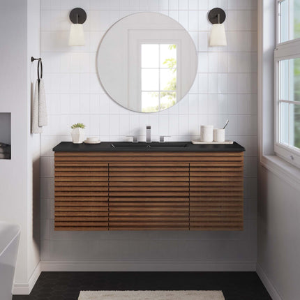 Modway EEI-5801 Render 48" Wall-Mount Bathroom Vanity Modway