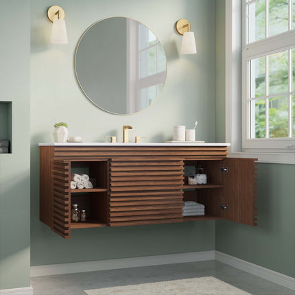 Modway EEI-5801 Render 48" Wall-Mount Bathroom Vanity Modway