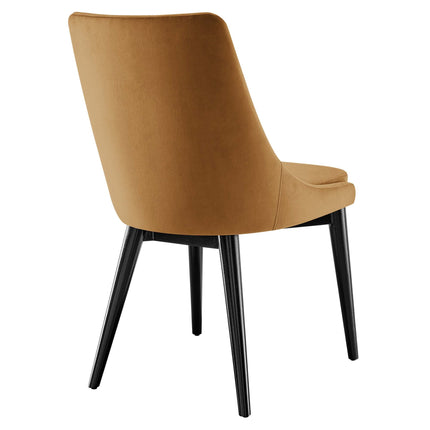 Modway EEI-5816 Viscount Accent Performance Velvet Dining Chairs Set of 2 Modway