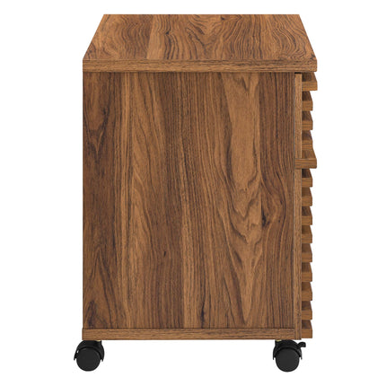 Modway EEI-5821 Render Wood Desk and File Cabinet Set Modway