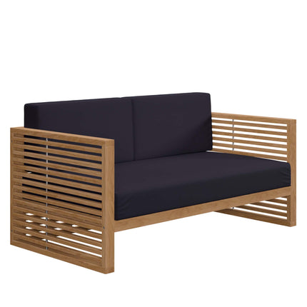 Modway EEI-5836 Carlsbad 6-Piece Teak Wood Outdoor Patio Set Modway